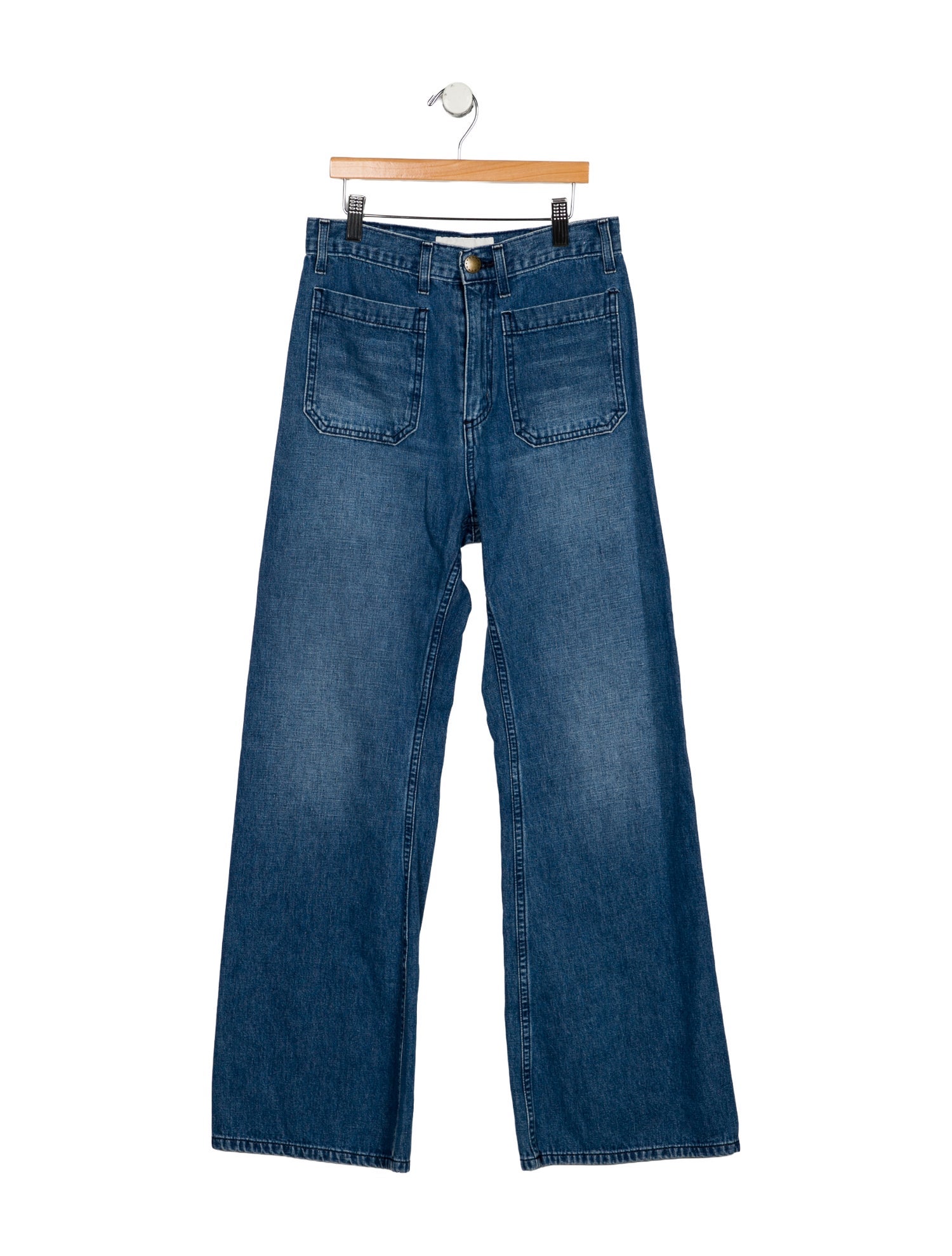 The Great High-Rise Wide Leg Jeans